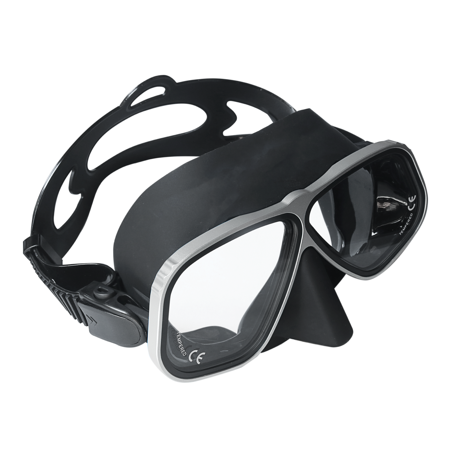 silver argent
case étui
snorkel tuba