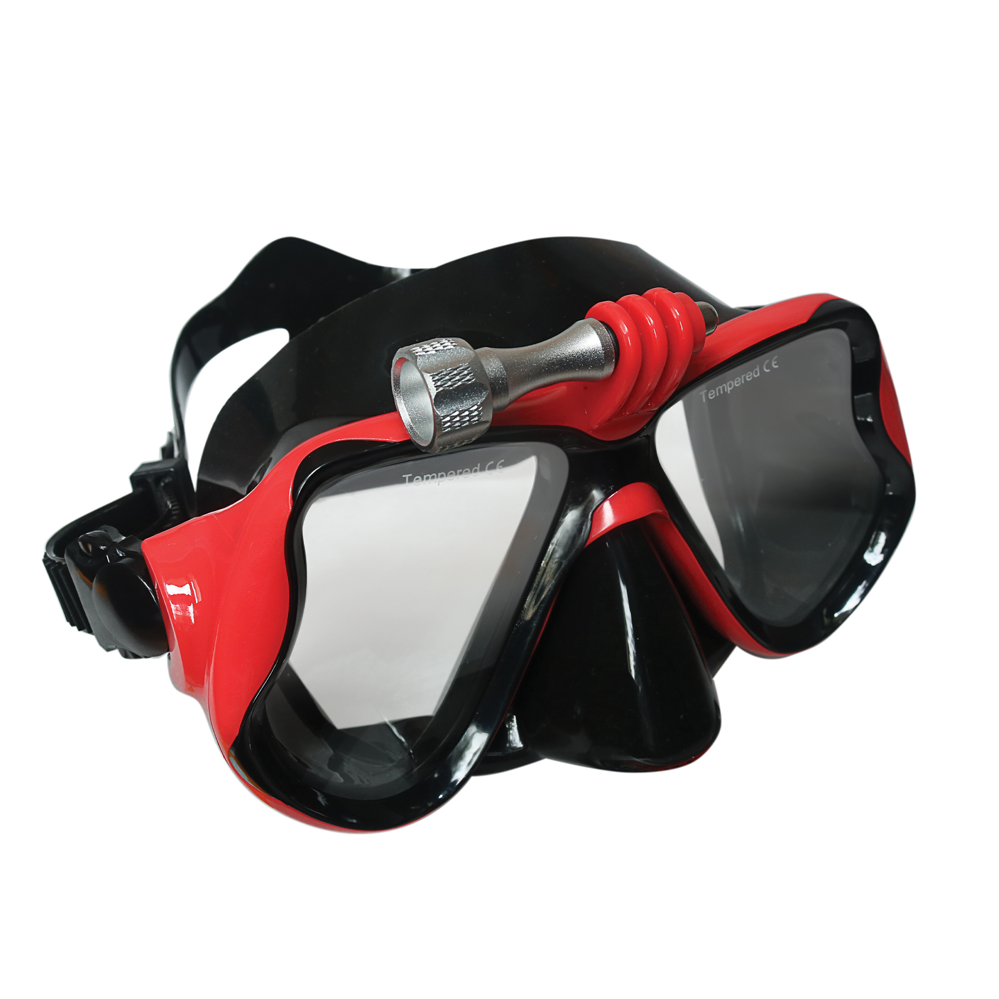 red rouge 
case étui 
premium
tuba snorkel