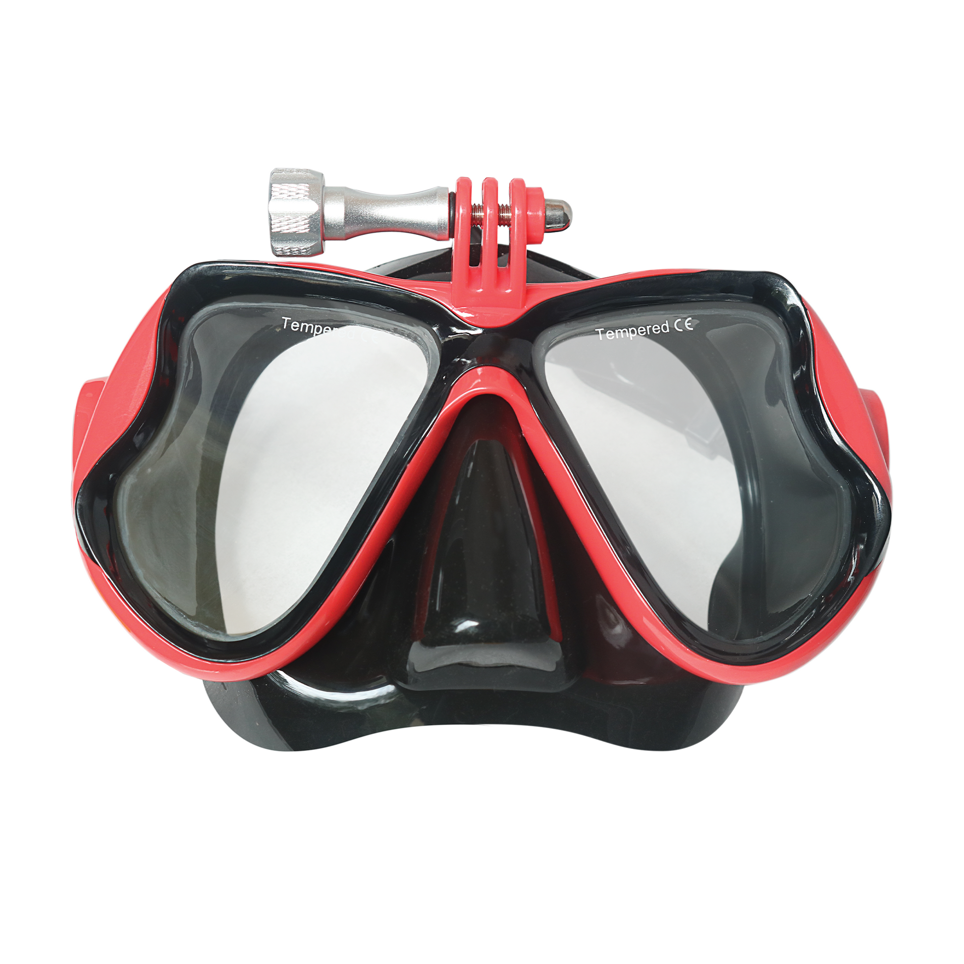 red rouge 
case étui 
premium
tuba snorkel