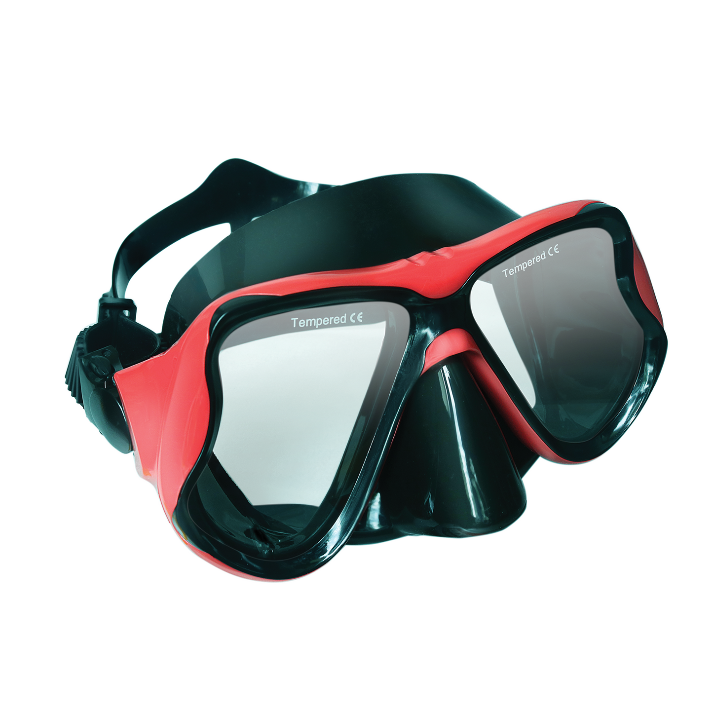 red rouge case étui premium only seul tuba snorkel
