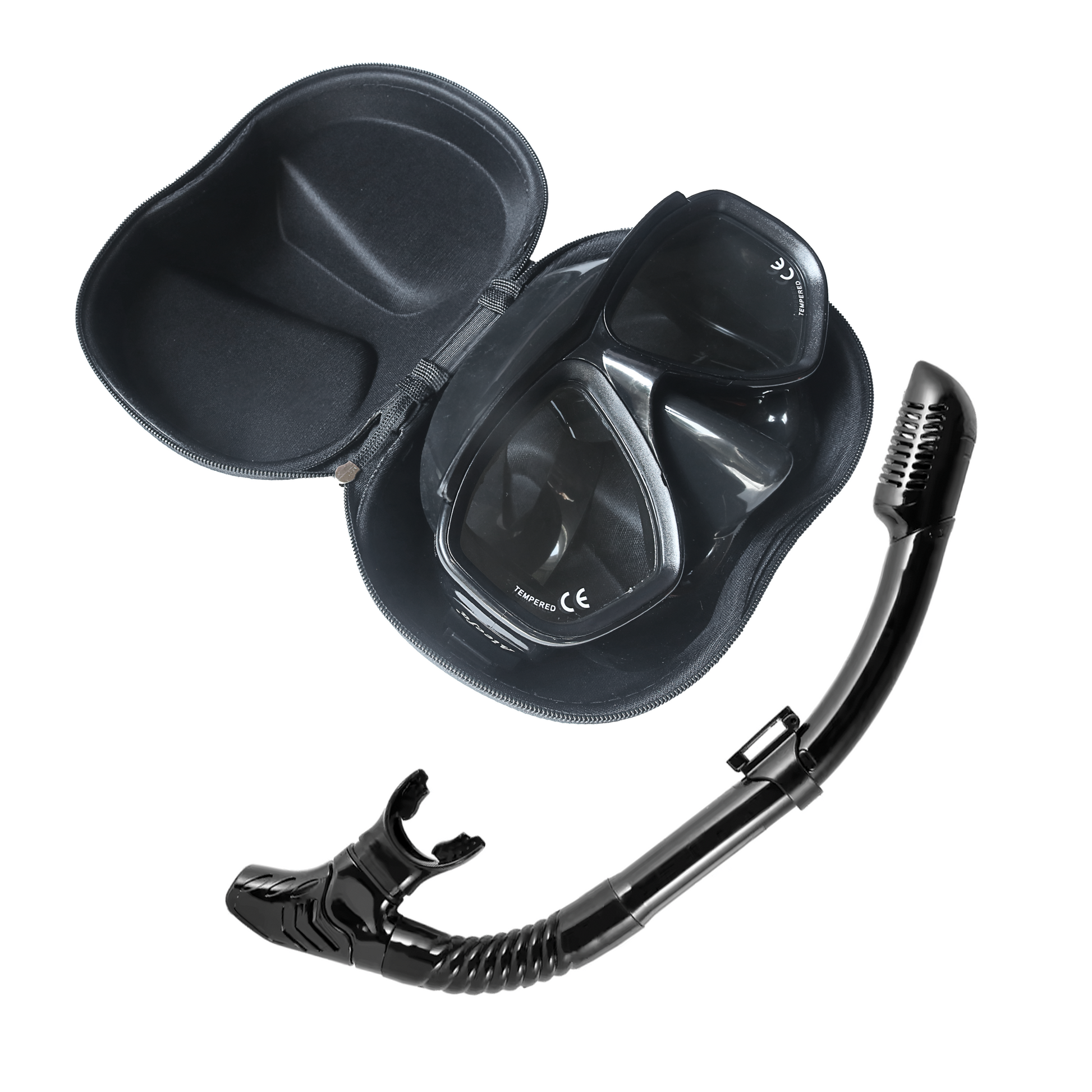 black noir snorkel tuba