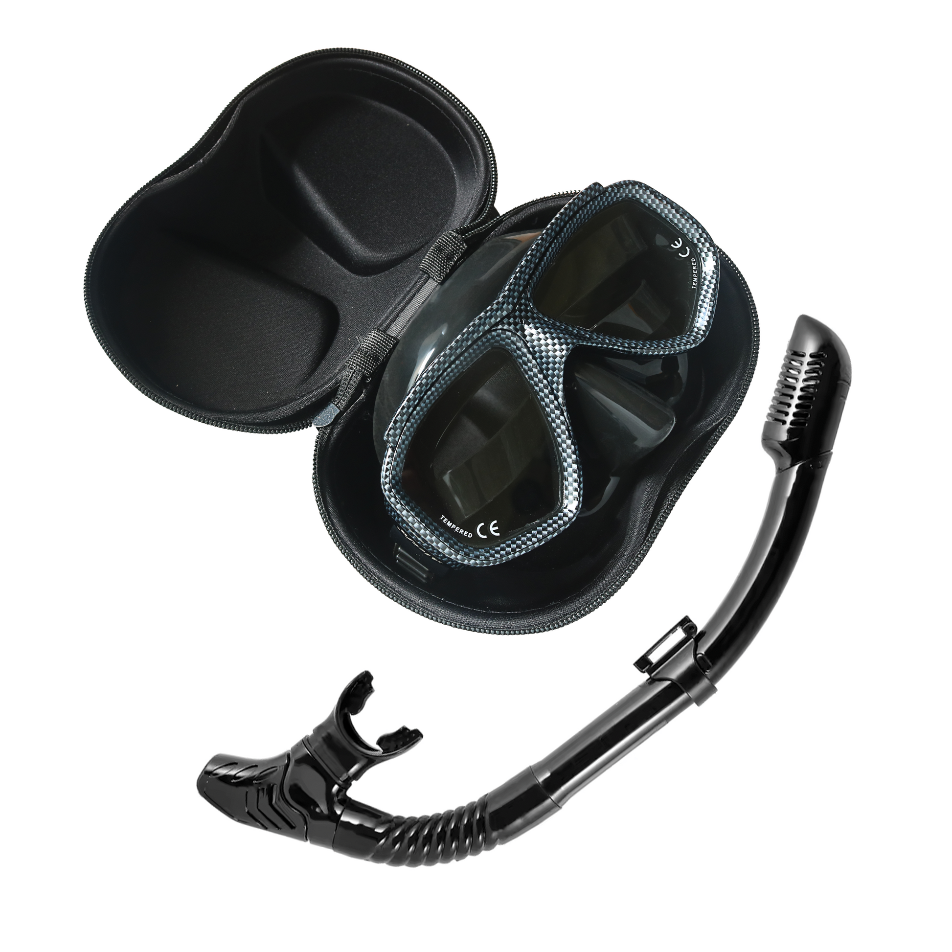 carbon carbone 
snorkel tuba