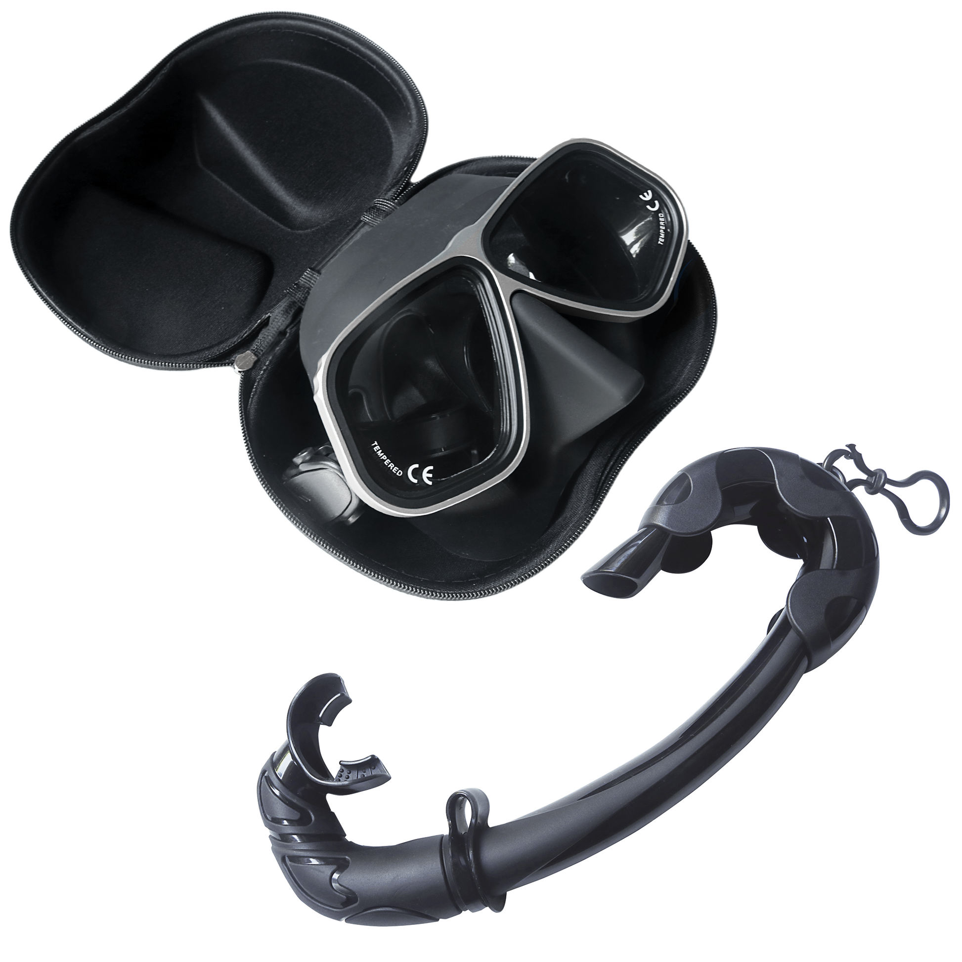 silver argent
snorkel tuba