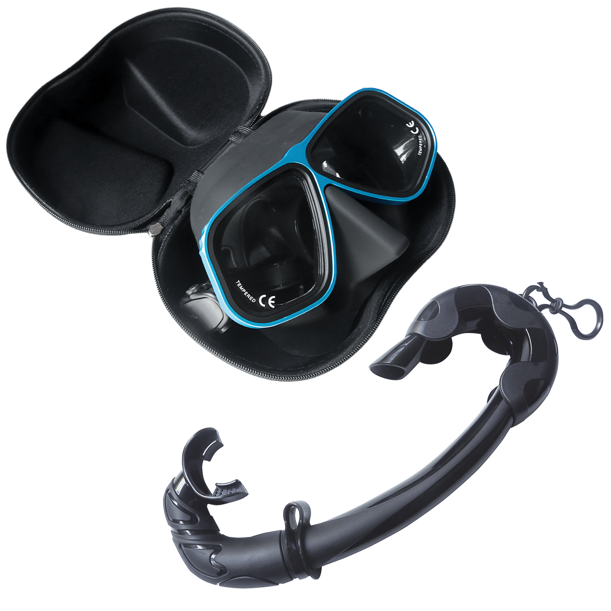 steel blue bleu acier
tuba snorkel