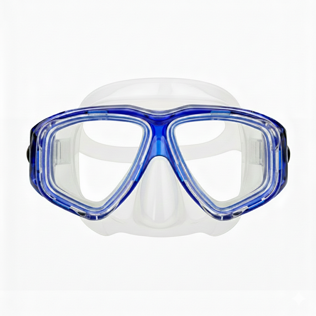 blue bleu
case étui
tuba snorkel